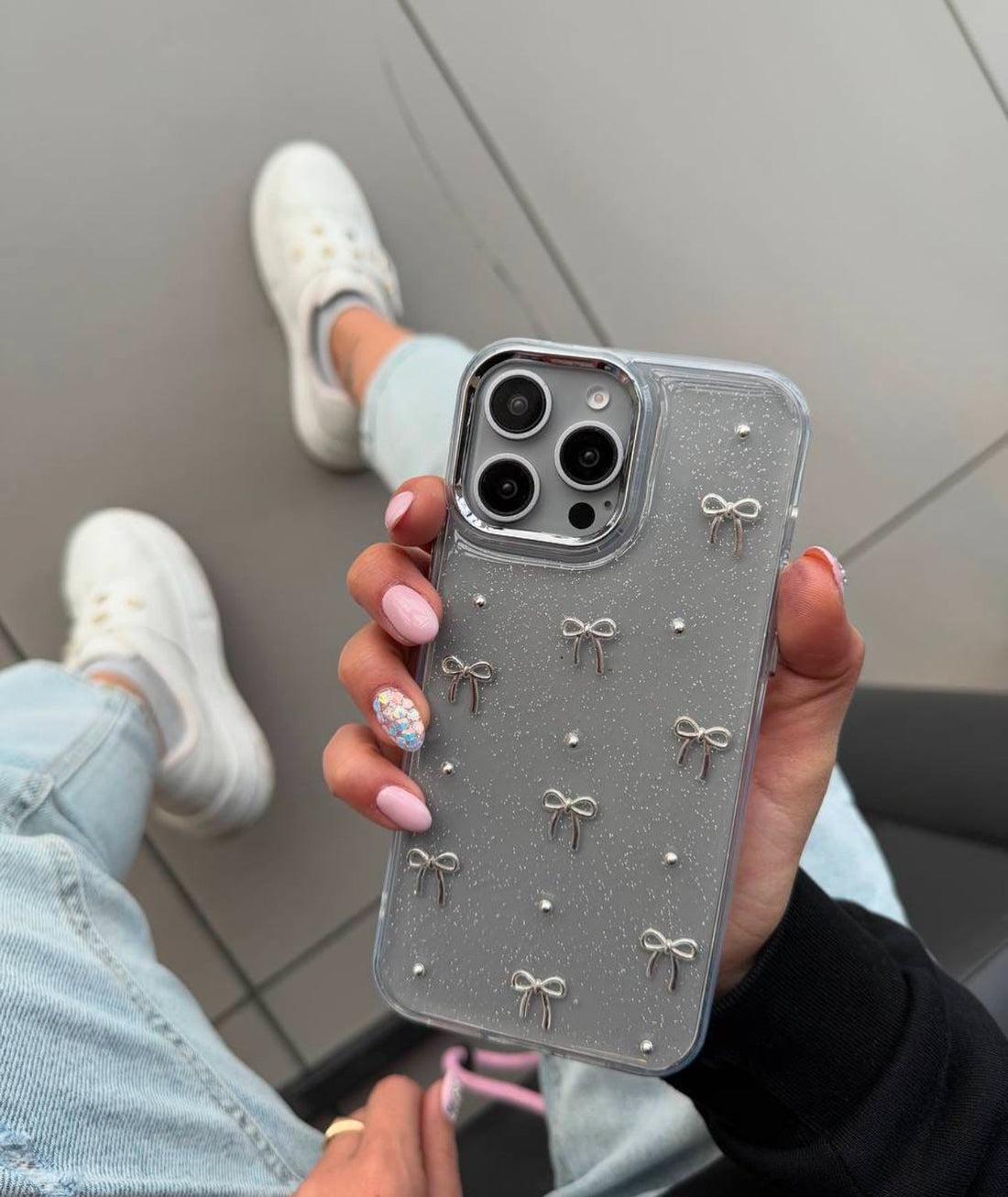 New Koreon Transparent Shimmery Case! 🎀✨