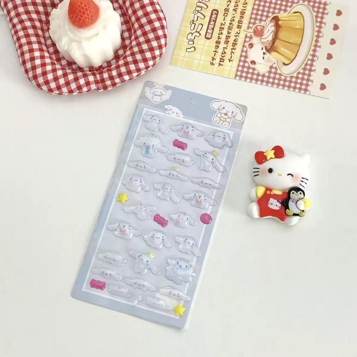 3D Cute Puff Stickers