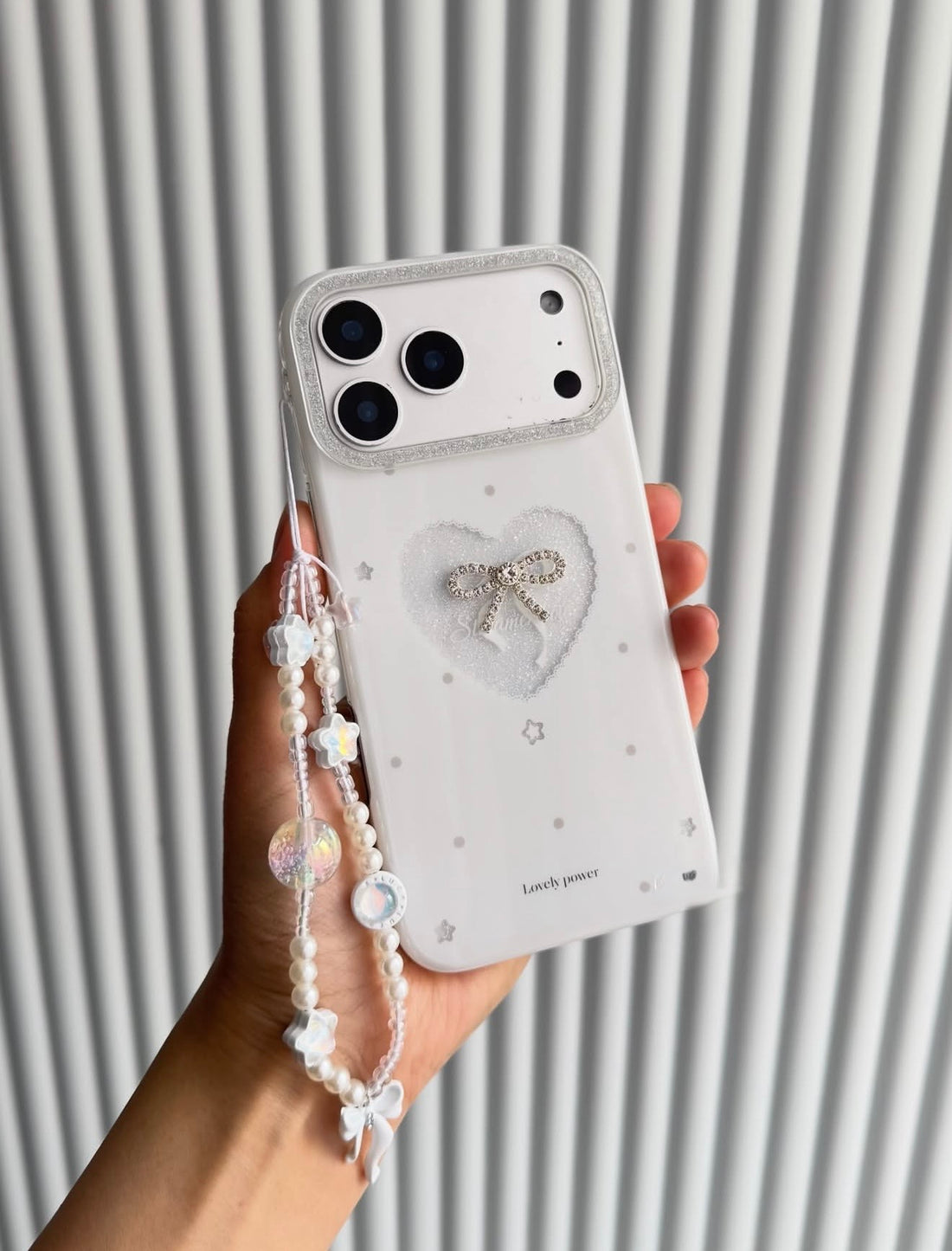 Bow Heart Koreon Case 🎀