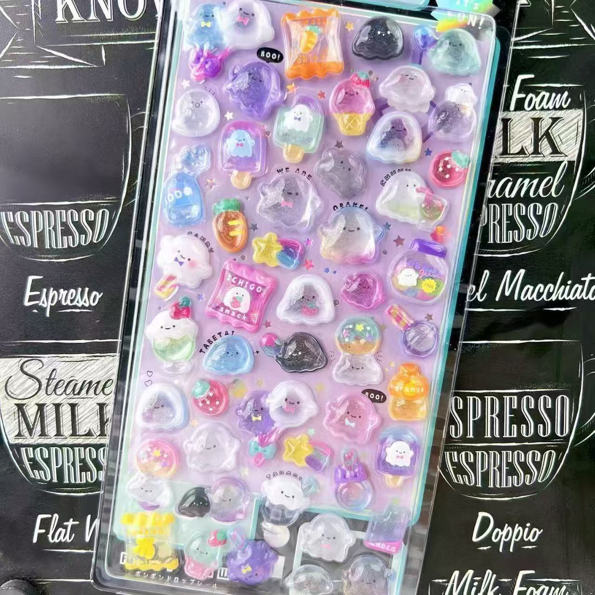 3D Cute Puff Stickers
