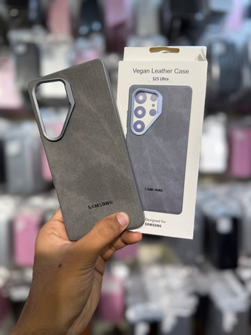 S Ultra Series Vegan Texture Leather Case