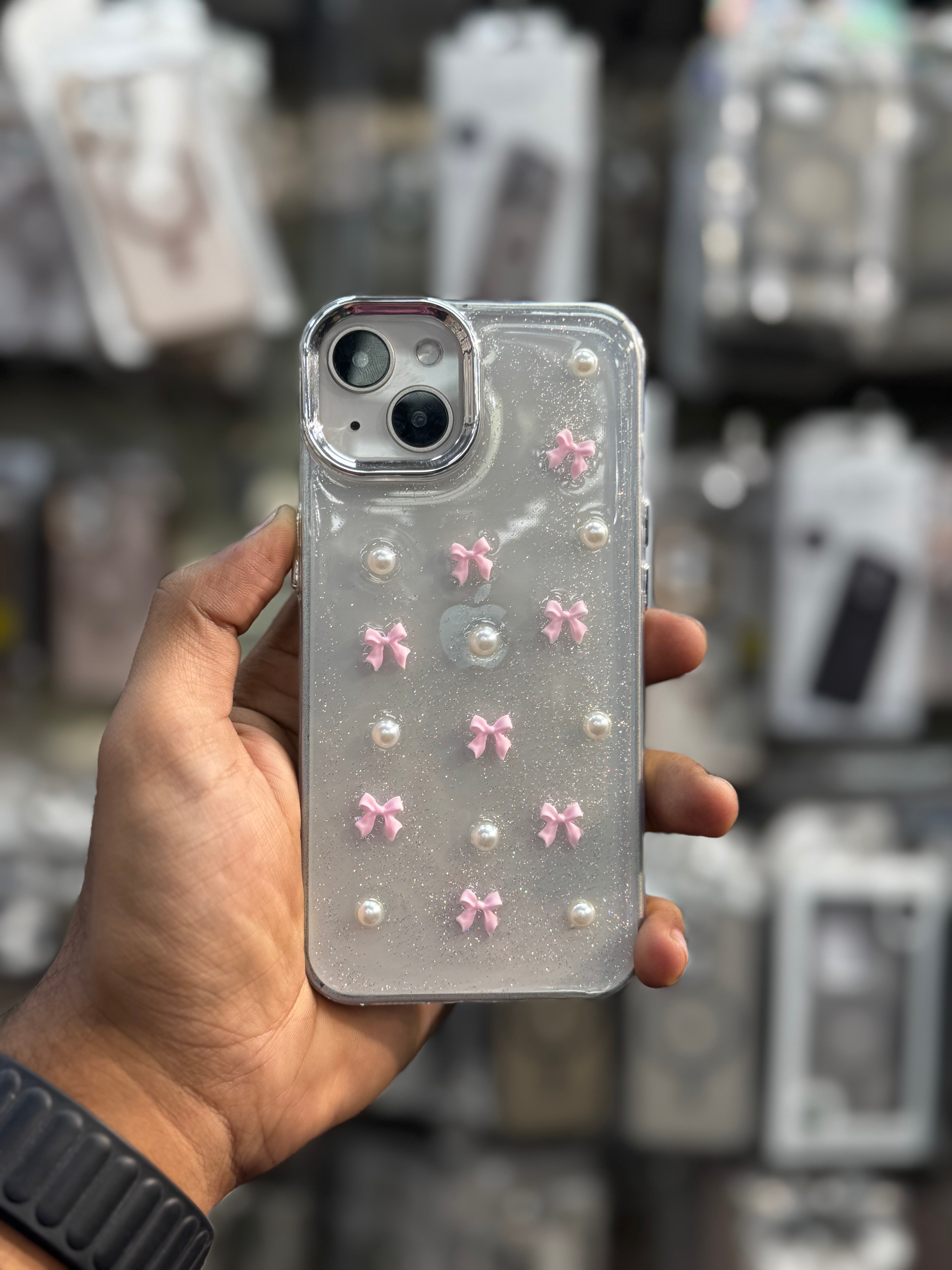 New Koreon Transparent Shimmery Case! 🎀✨