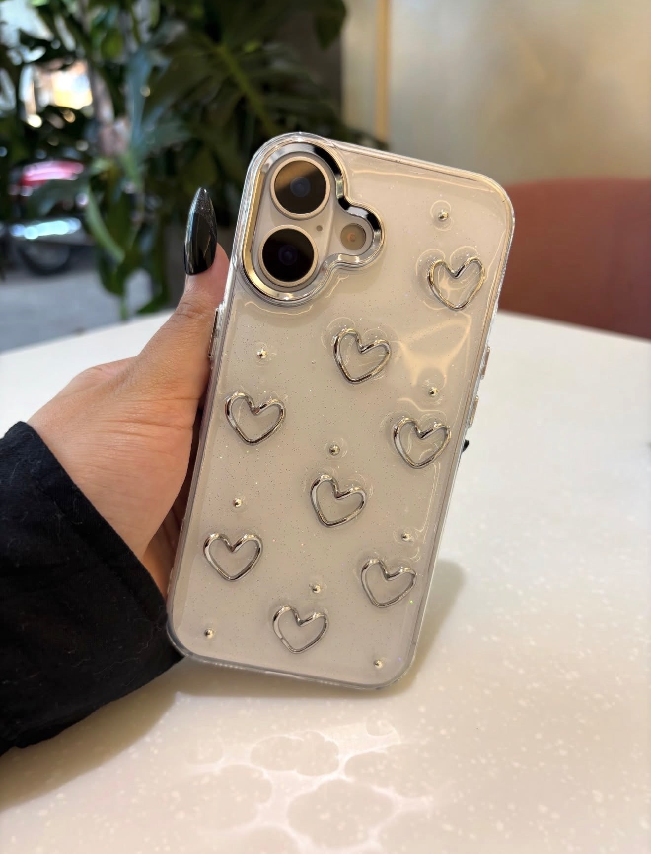 New Koreon Transparent Shimmery Case! 🎀✨