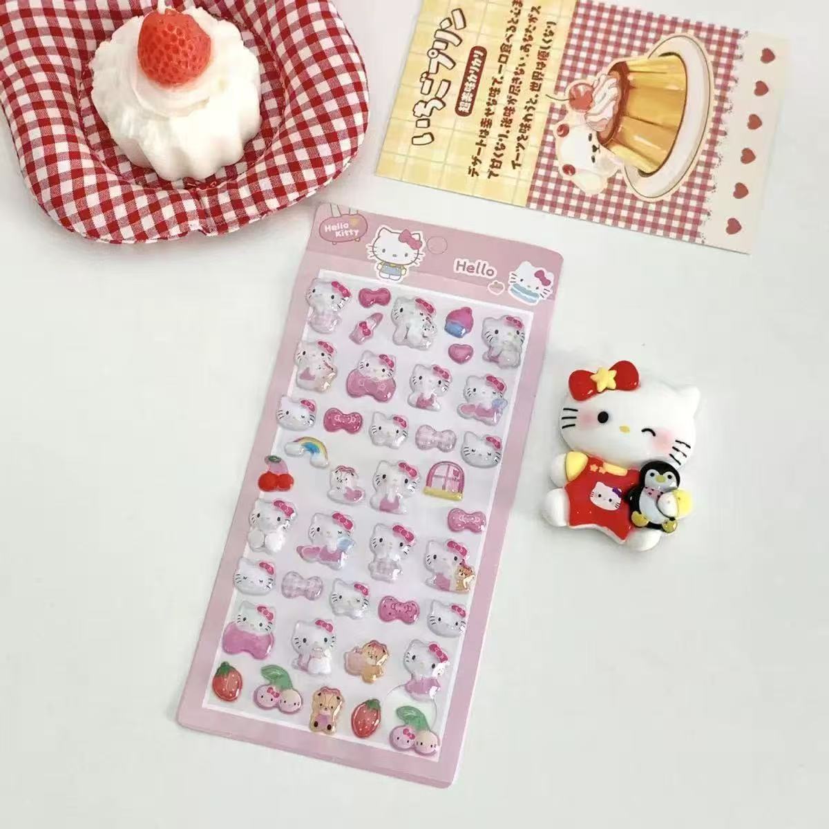 3D Cute Puff Stickers