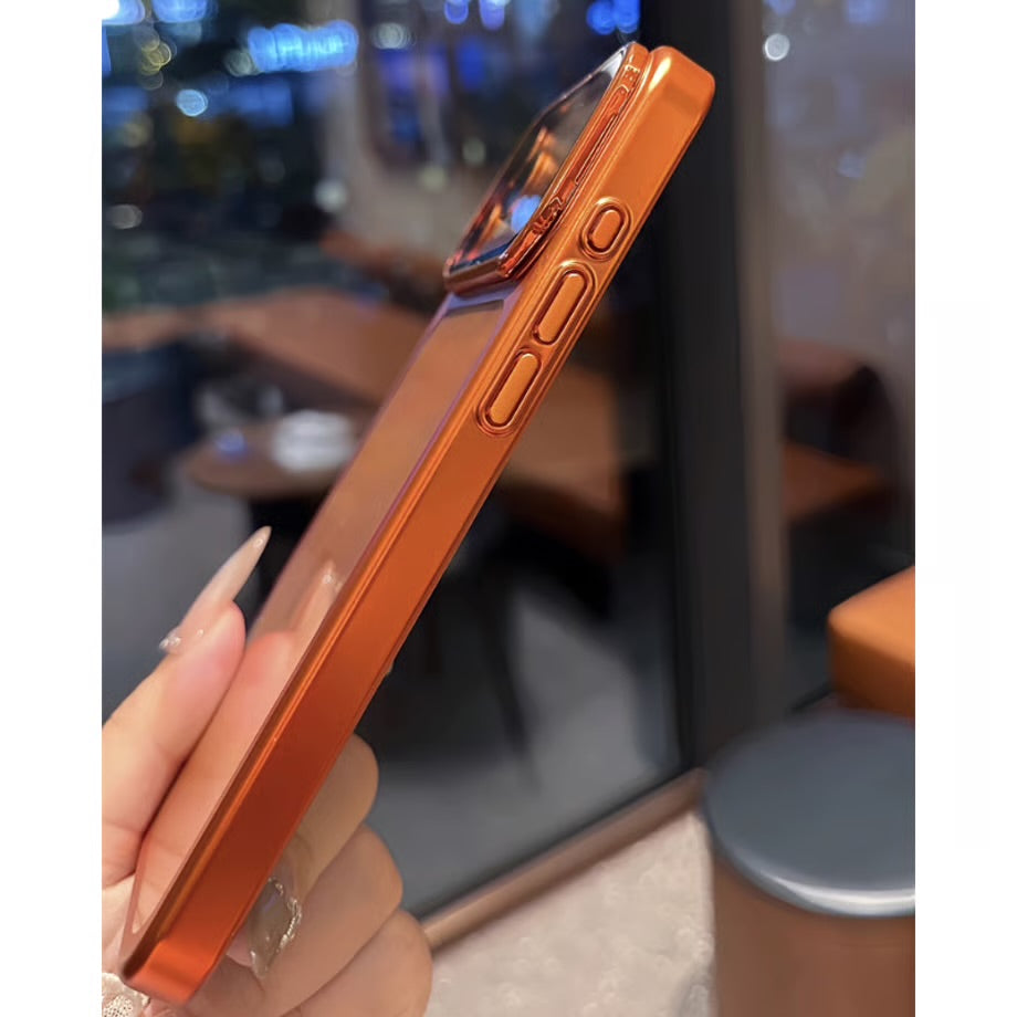 New Lens Glass Stand Clear Case