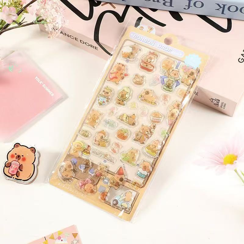 3D Cute Puff Stickers