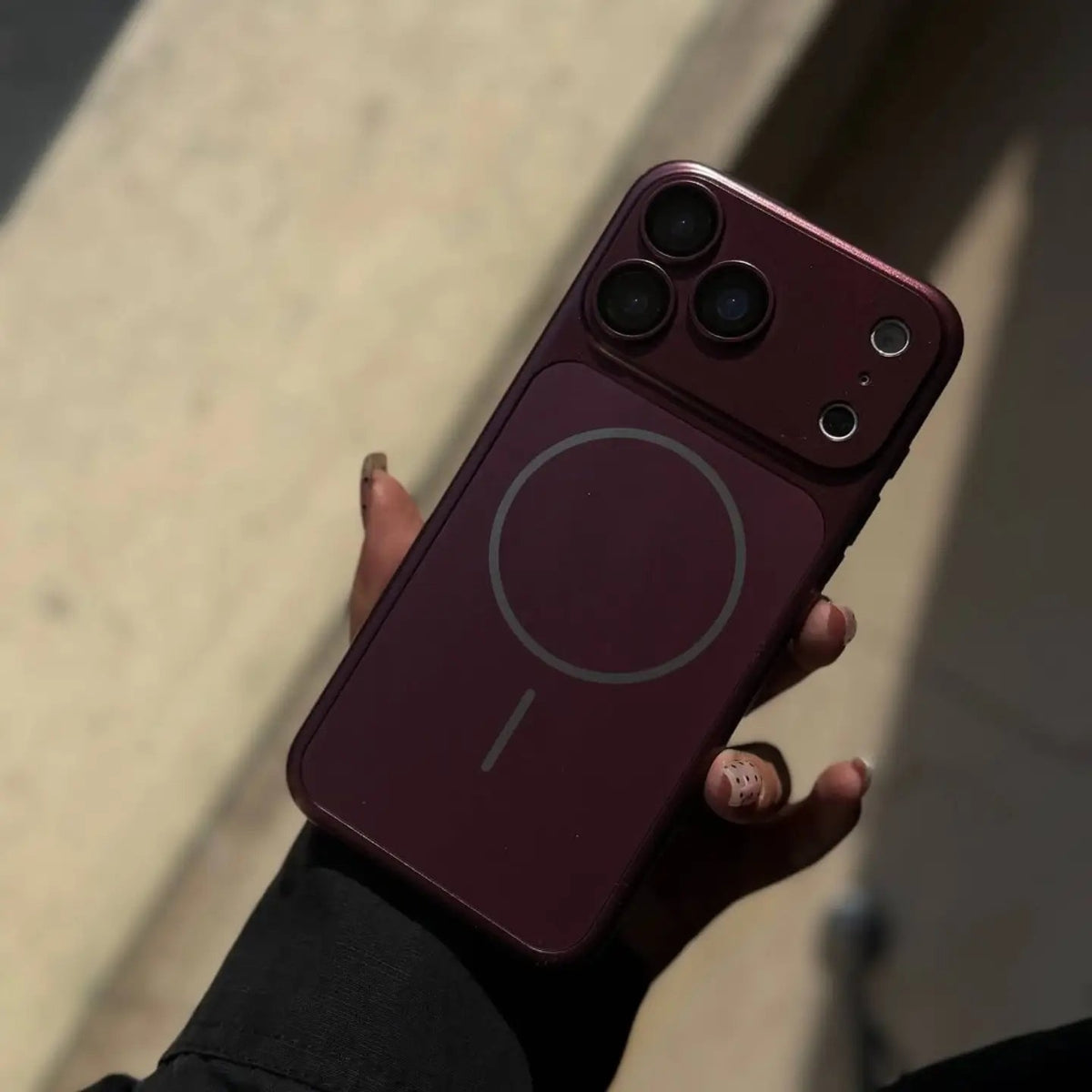 Convertor Burgundy Case For iPhone Models