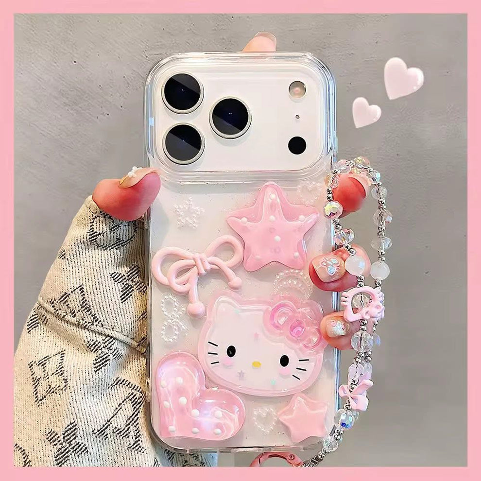 Hello Kitty Glitter Shimmer Case