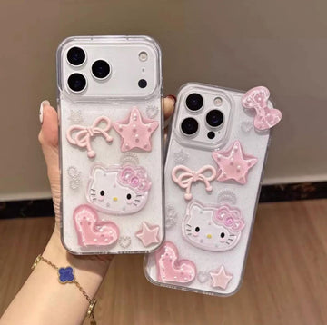 Hello Kitty Glitter Shimmer Case