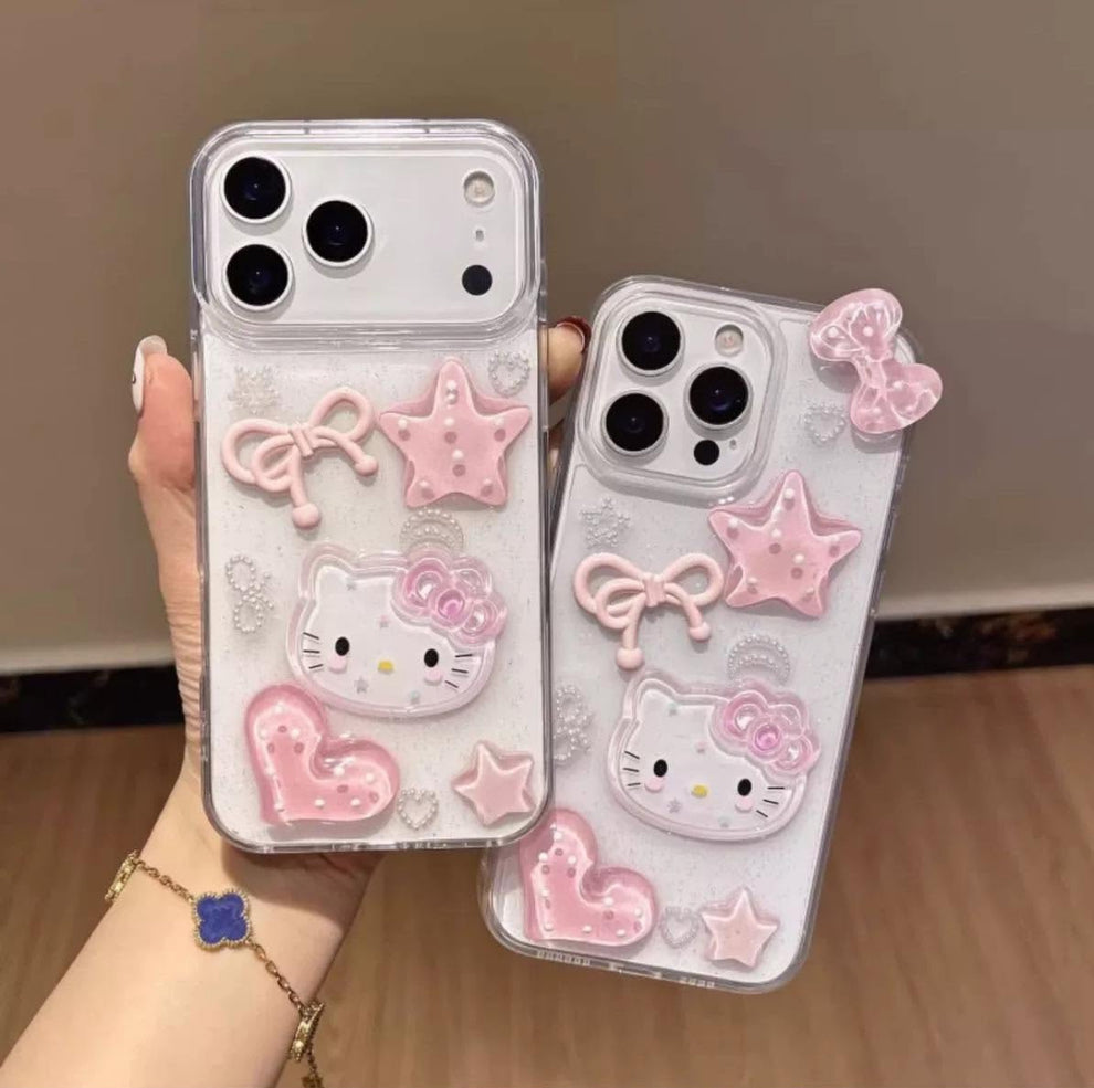 Hello Kitty Glitter Shimmer Case