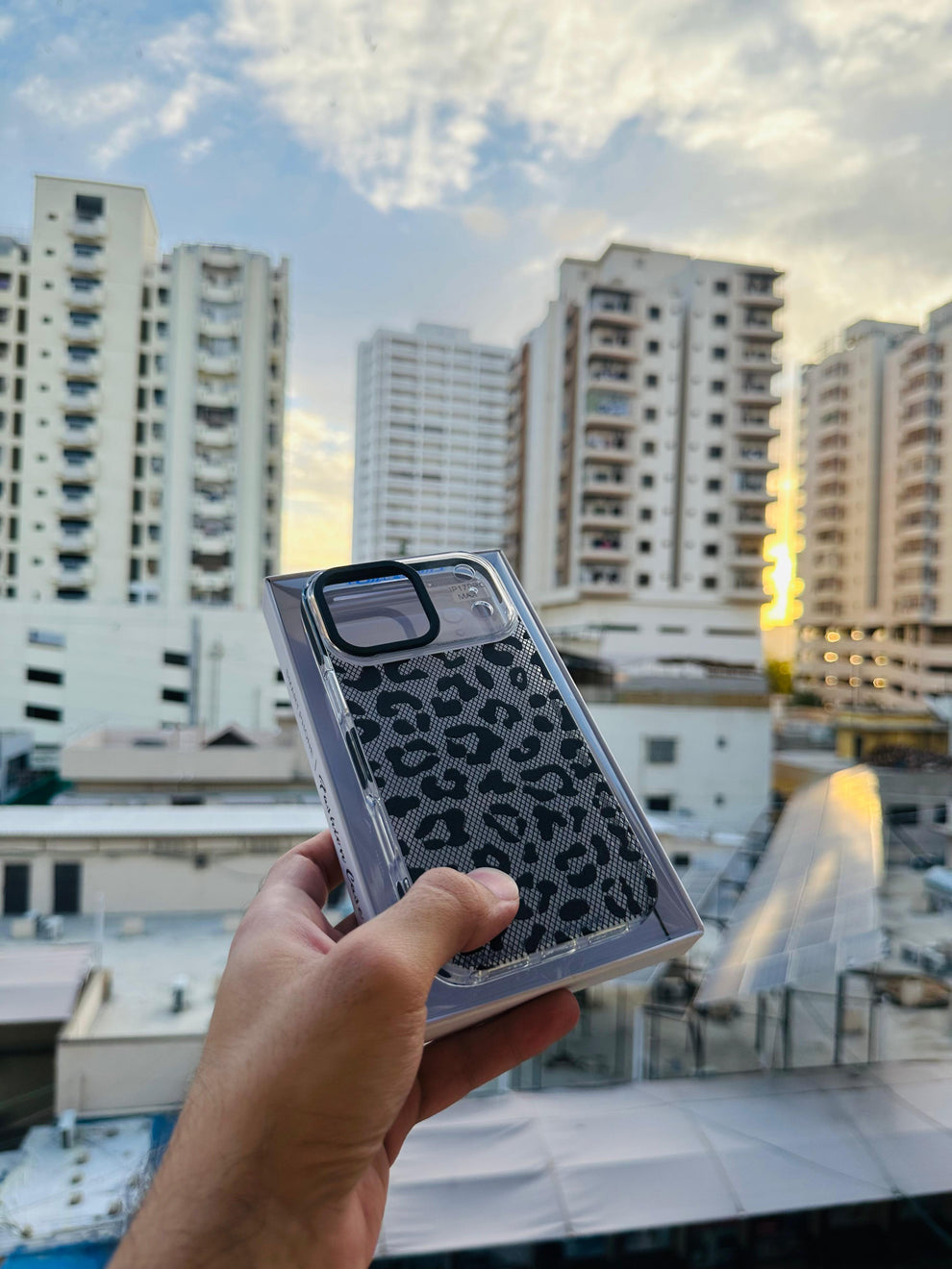 New Mesh Leapords Case